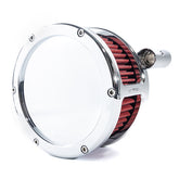 Feuling Parts Air Cleaner Ba Solid Cover Chr Air Cleaner Feuling