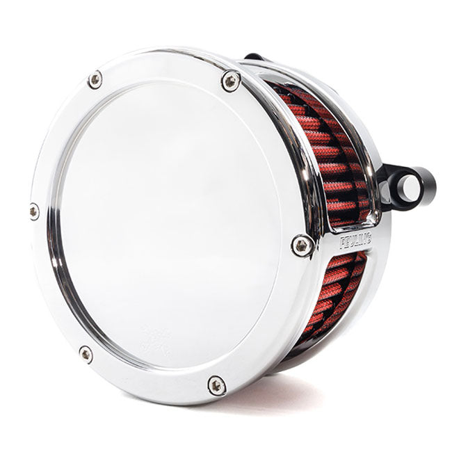 Feuling, BA air cleaner kit, Chrome. Solid cover Air Cleaner Feuling