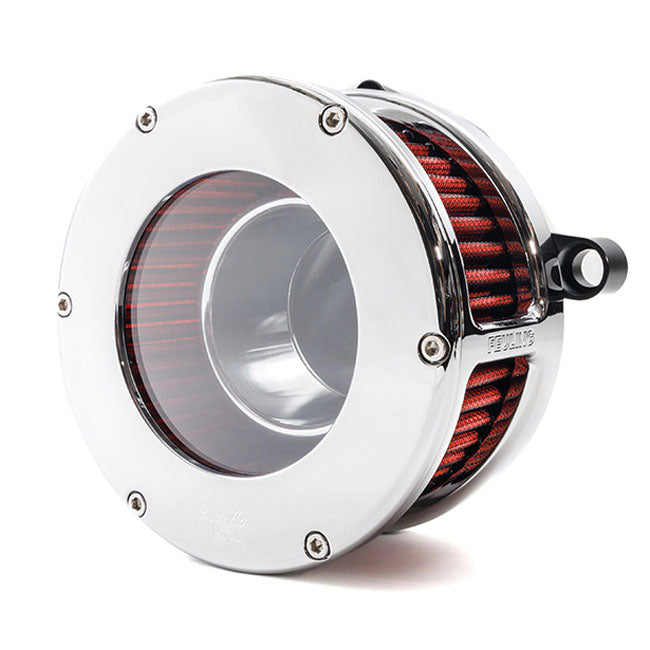Feuling Parts Air Cleaner Ba Clear Cover Chr Air Cleaner Feuling