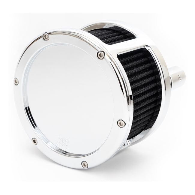 Feuling Parts Air Clnr Ba Rs Ch/S/Bk M8 Air Cleaner Feuling