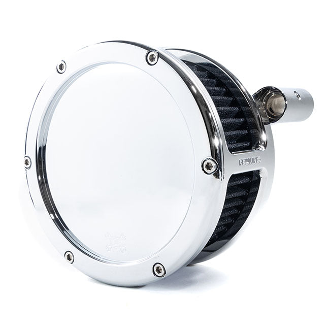 Feuling Parts Air Cleaner Ba Solid Cover Chr Air Cleaner Feuling