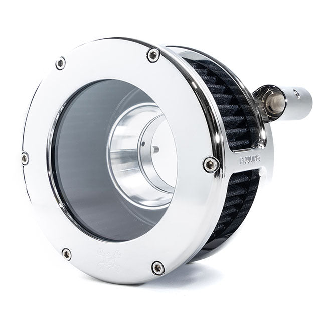 Feuling Parts Air Cleaner Ba Clear Cover Chr Air Cleaner Feuling