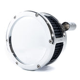 Feuling Parts Air Cleaner Ba Solid Cover Chr Air Cleaner Feuling