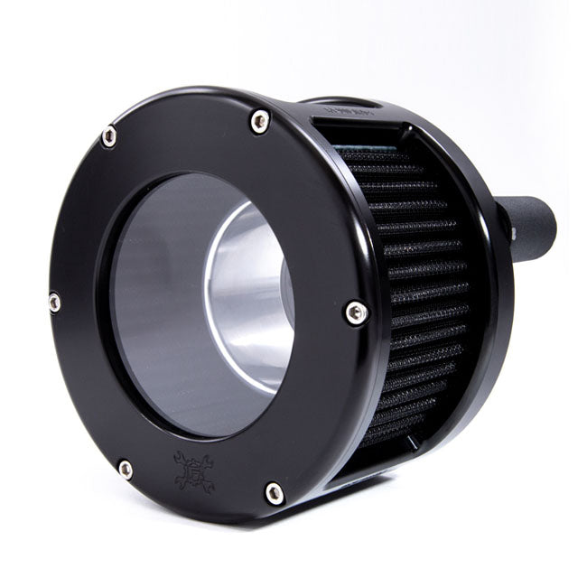 Feuling, BA Race Series air cleaner. Black. Clear cover Air Cleaner Feuling