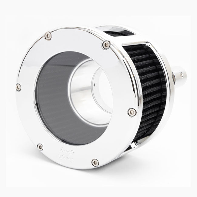 Feuling, BA Race Series air cleaner. Chrome. Clear cover Air Cleaner Feuling