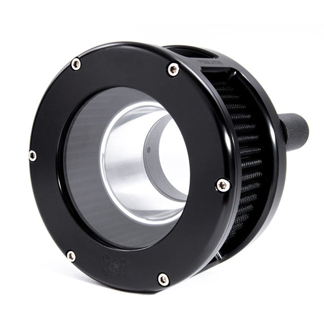 Feuling, BA air cleaner. Black. Black filter. Clear cover Air Cleaner Feuling