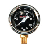 Feuling Parts Gauge Pressure Liq Blk Oil Pressure Gauges Feuling