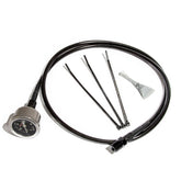 Feuling, remote oil pressure gauge kit. Black OIL PRESSURE GAUGES Feuling