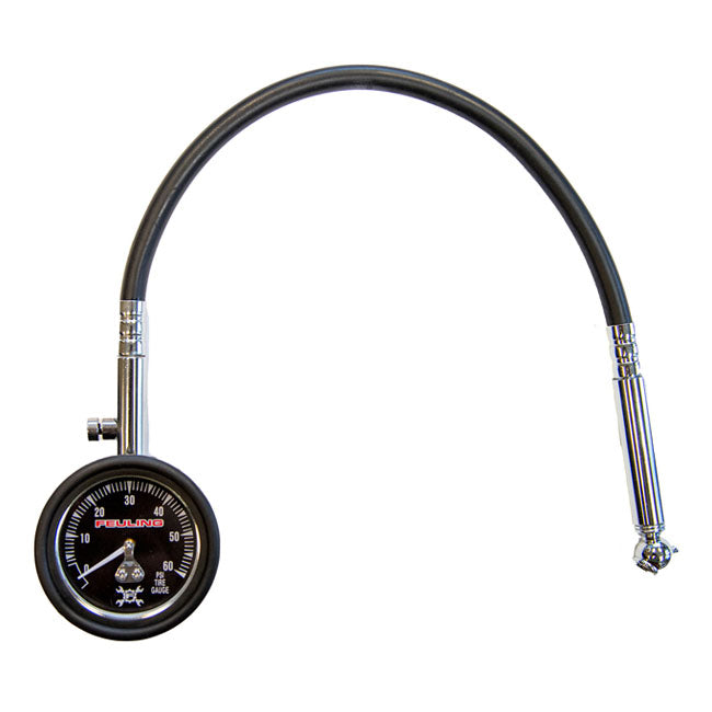 Feuling Parts Gauge Tire Press 0 60 Psi Tire Pressure Gauges Feuling