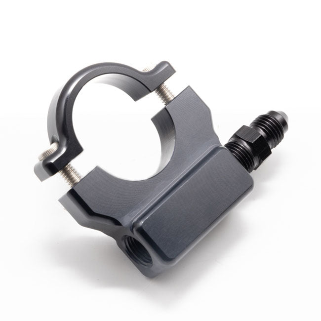 Feuling, 1" handlebar oil pressure gauge mount. Black OIL PRESSURE GAUGES Feuling
