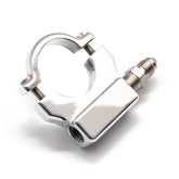 Feuling, 1-1/4" handlebar oil pressure gauge mount. Polished OIL PRESSURE GAUGES Feuling