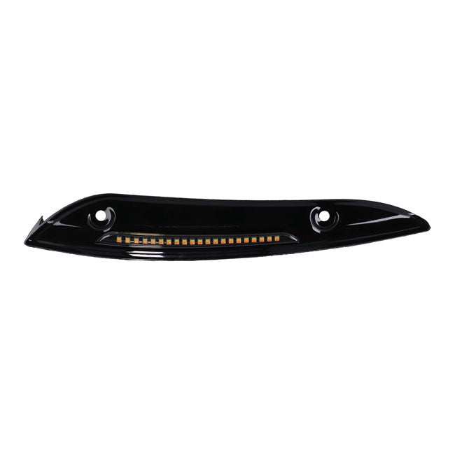 Custom Dynamics Genesis® 4 Dynamic LED Standard Turn Signals, Black - 15-24 Touring Light Kits Led Custom Dynamics