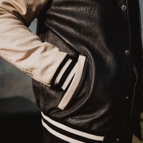 Holy Freedom Varsity Black Jacket Jackets Male Holy Freedom