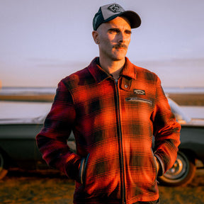 Holy Freedom Definitive Flannel jacket red JACKETS MALE Holy Freedom