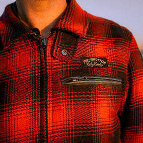 Holy Freedom Definitive Flannel jacket red JACKETS MALE Holy Freedom