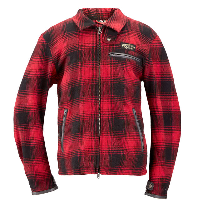 Holy Freedom Definitive Flannel jacket red JACKETS MALE Holy Freedom