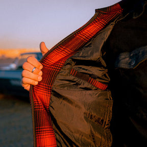 Holy Freedom Definitive Flannel jacket red JACKETS MALE Holy Freedom