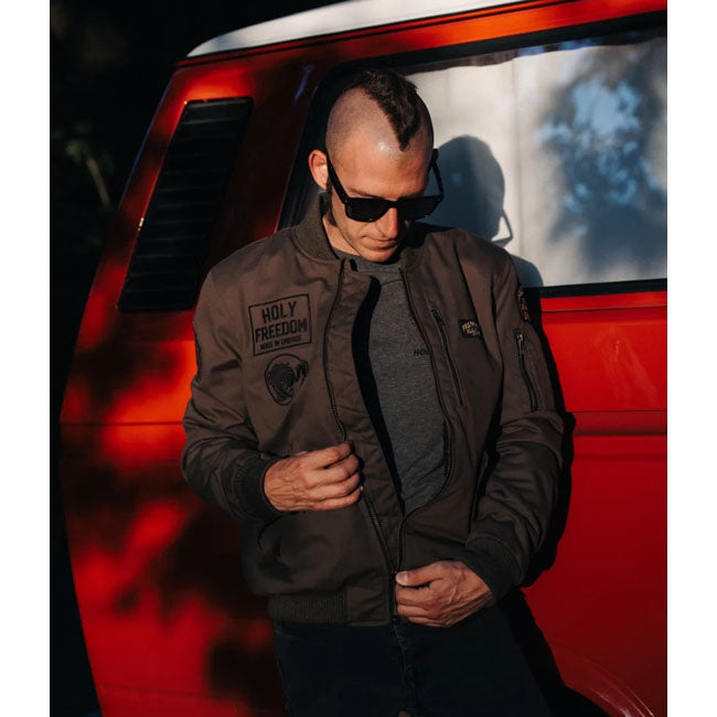 Holy Freedom Bomber jacket khaki JACKETS MALE Holy Freedom