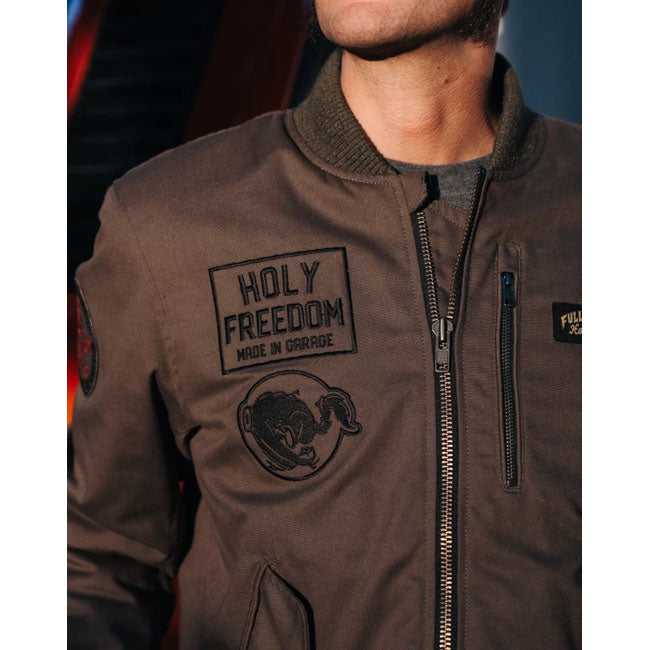 Holy Freedom Bomber jacket khaki JACKETS MALE Holy Freedom