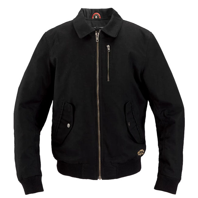 Holy Freedom Crew Bomber jacket black JACKETS MALE Holy Freedom