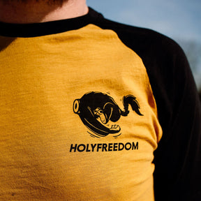 Holy Freedom Shoeles Joe T Shirt Yellow T-Shirt Holy Freedom