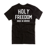 Holy Freedom Crew t-shirt black T-SHIRTS Holy Freedom