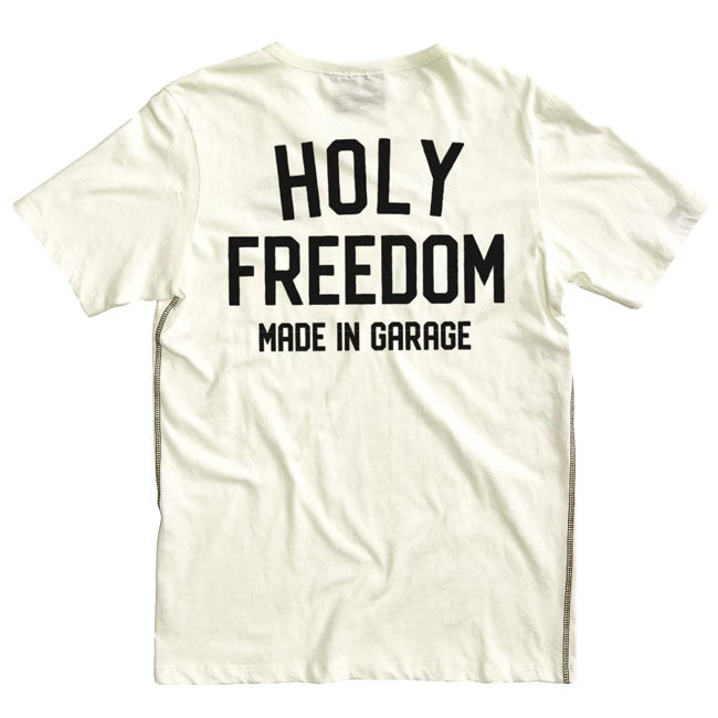 Holy Freedom Crew t-shirt off white T-SHIRTS Holy Freedom