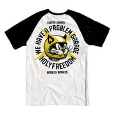 Holy Freedom Astrocatz t-shirt white T-SHIRTS Holy Freedom