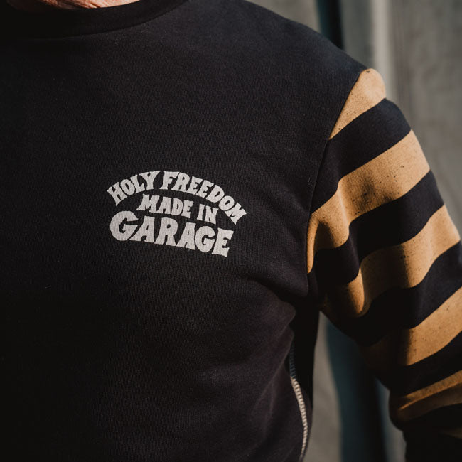 Holy Freedom Clockwork Sweatshirt Yellow/Black Sweatshirts Holy Freedom
