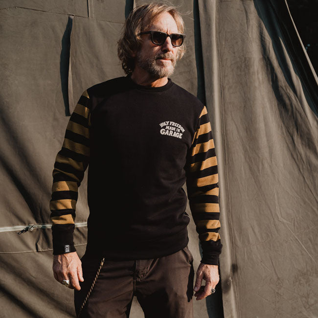 Holy Freedom Clockwork Sweatshirt Yellow/Black Sweatshirts Holy Freedom