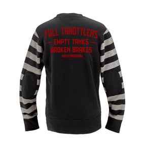 Holy Freedom Fullthrottlers sweatshirt black/white SWEATSHIRTS Holy Freedom