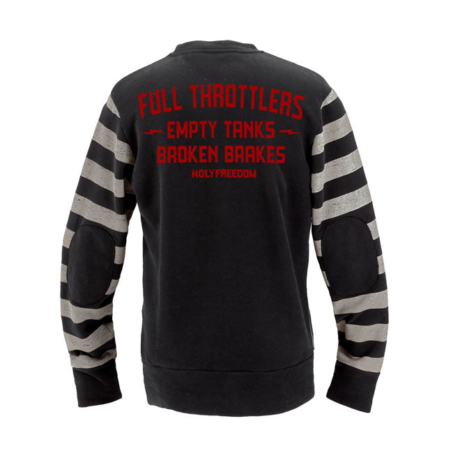 Holy Freedom Fullthrottlers sweatshirt black/white SWEATSHIRTS Holy Freedom