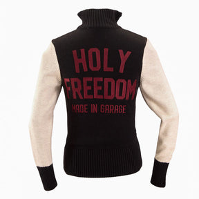 Holy Freedom Dirtrack Sweatshirt Black/White Sweatshirts Holy Freedom