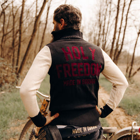 Holy Freedom Dirtrack Sweatshirt Black/White Sweatshirts Holy Freedom
