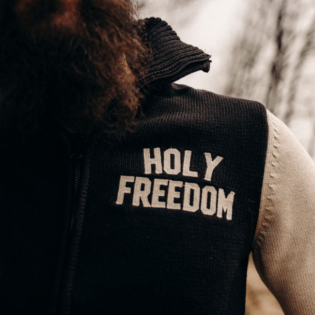 Holy Freedom Dirtrack Sweatshirt Black/White Sweatshirts Holy Freedom