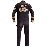 Holy Freedom Tutonero Overall Black/White Overalls Holy Freedom