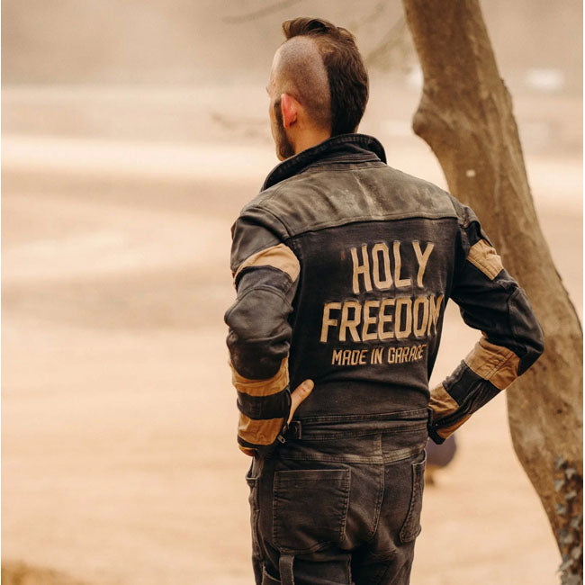 Holy Freedom Tutonero Overall Black/White Overalls Holy Freedom