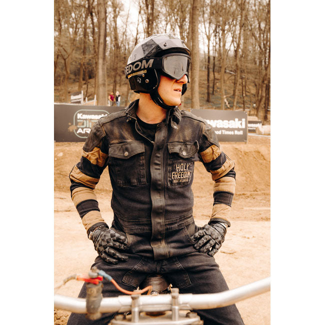 Holy Freedom Tutonero Overall Black/White Overalls Holy Freedom