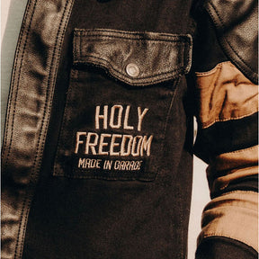 Holy Freedom Tutonero Overall Black/White Overalls Holy Freedom