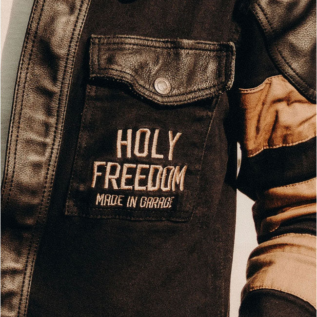 Holy Freedom Tutonero Overall Black/White Overalls Holy Freedom