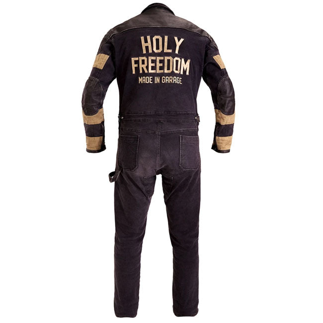 Holy Freedom Tutonero Overall Black/White Overalls Holy Freedom