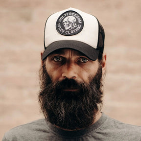 Holy Freedom Skull Cap Cap Black/Off White Caps Holy Freedom