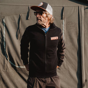 Holy Freedom Chop Zip Sweatshirt Black/Grey Sweatshirts Holy Freedom