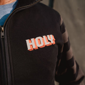 Holy Freedom Chop Zip Sweatshirt Black/Grey Sweatshirts Holy Freedom