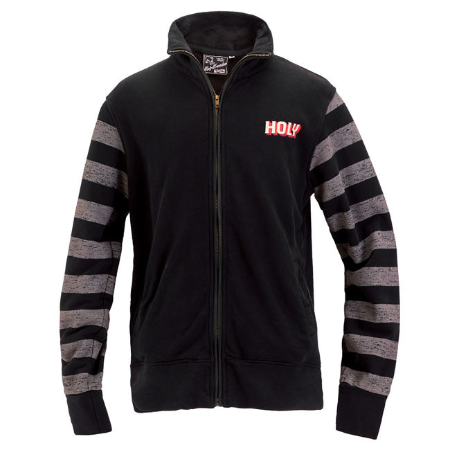Holy Freedom Chop Zip Sweatshirt Black/Grey Sweatshirts Holy Freedom