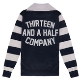 13 1/2 Outlaw half-zip sweater navy/offwhite SWEATSHIRTS 13 And A Half Company