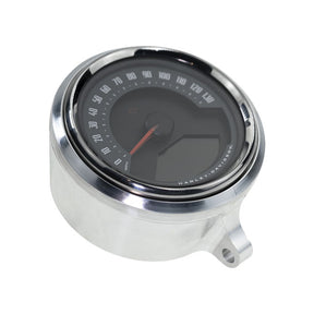 Kraus Motor Co. S1 Gauge Bucket, Machine Finish - 18+ Softail Speedometer/Tacho Brackets Kraus Motor Co.