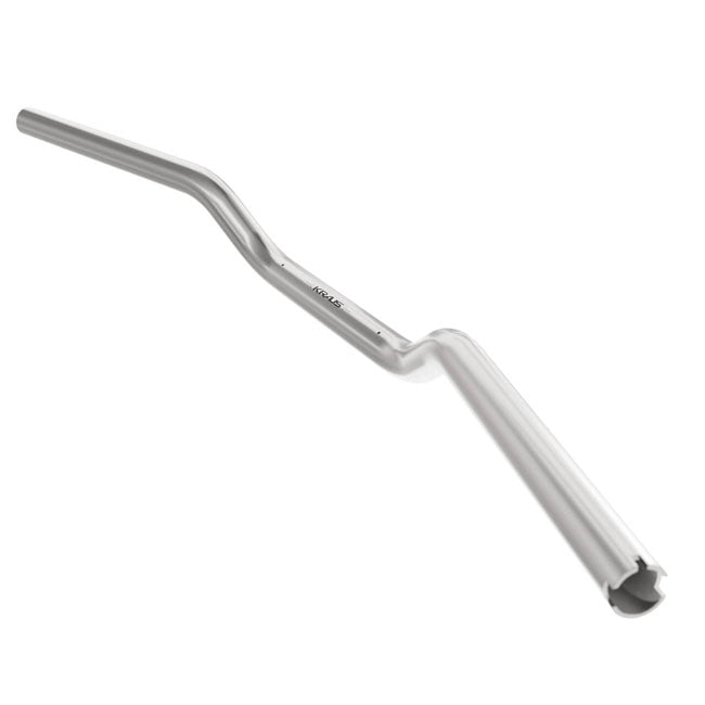 Kraus Motor Co. KR Low Bar Handlebar 1", Brushed Stainless - 18+ Softail & Touring Handlebars Kraus Motor Co.