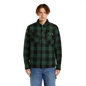 Dickies Lined Sacramento Shirt, Pine Needle Green Shirt Dickies S