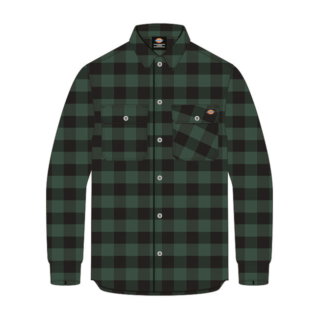 Dickies Sacramento Shirt, Pine Needle Green Shirts Dickies S
